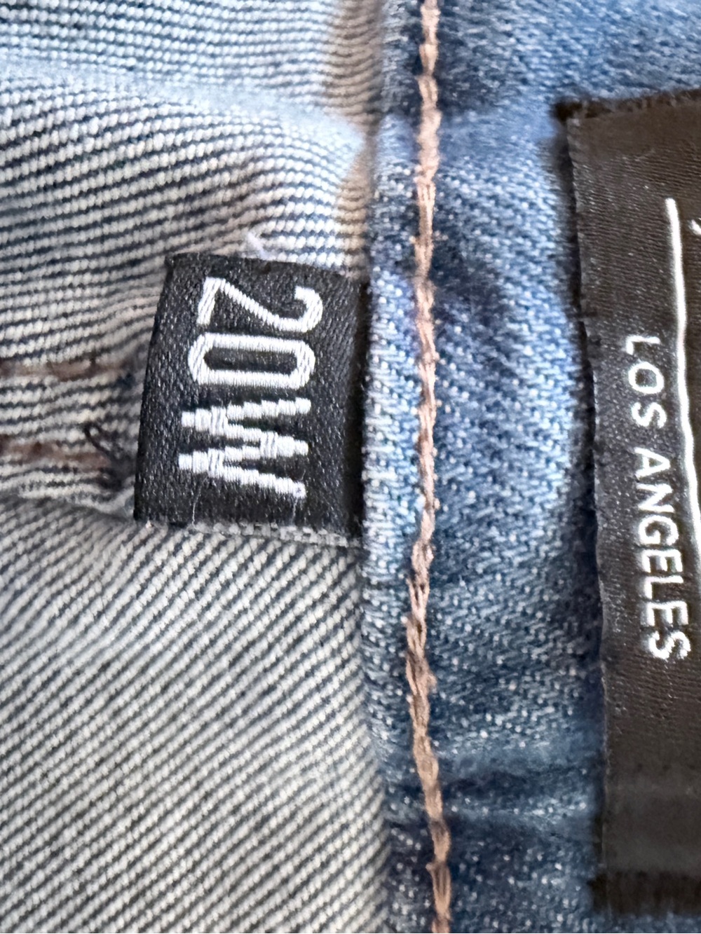 Judy Blue Light Blue Distressed Women’s Jeans. Boyfriend‎ Fit. Sz 20W - Picture 10 of 12